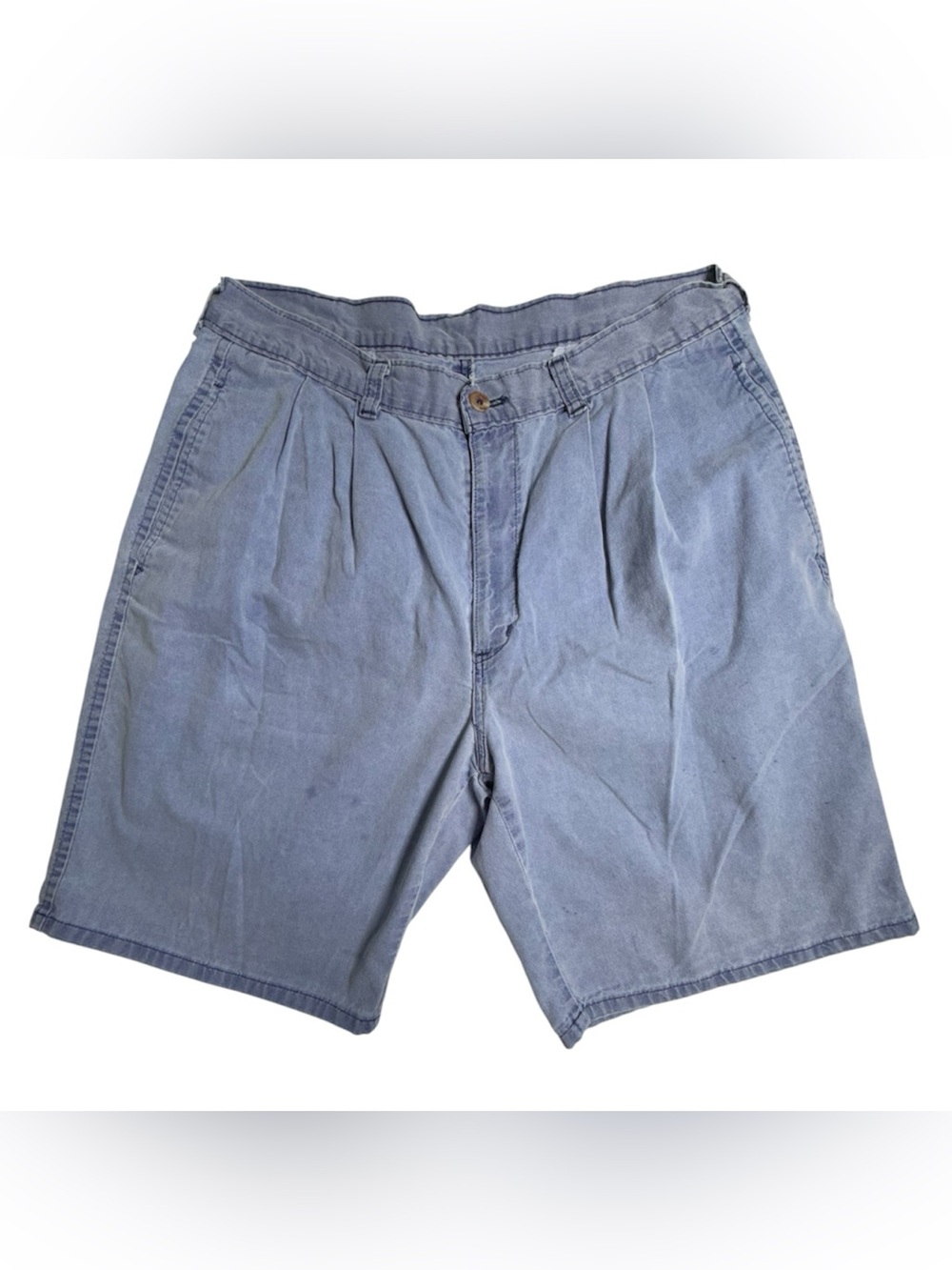 Vintage Duck Head Cotton Shorts Mens 34 Blue USA Made
